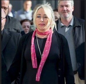 Gail in pink scarf