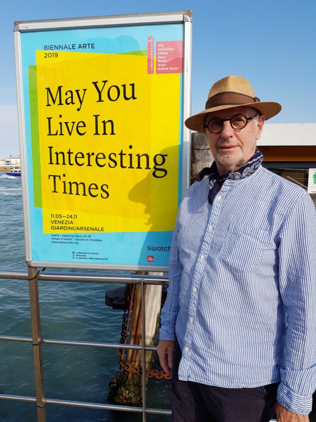 Venice Biennale sign with Philip