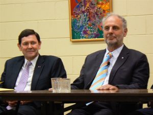 Kevin Andrews and Philip Nitschke