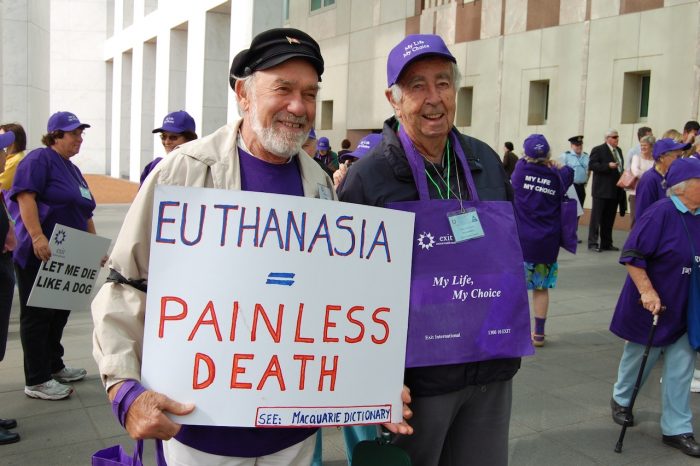 Exit Assisted Dying Rally Exit Assisted Dying Rally